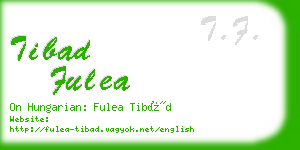tibad fulea business card